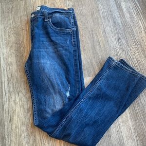 Levi’s 510 skinny distressed jeans